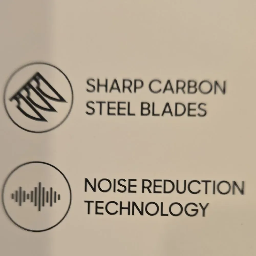 Sharper Image Black and Gold T-Blade Trimmer
